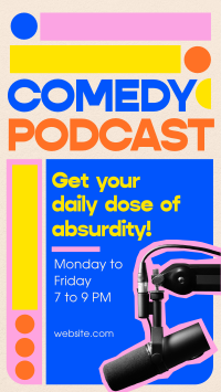 Daily Comedy Podcast Instagram Reel Preview