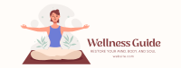 Yoga For Self Care Facebook Cover Design