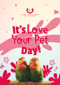 Avian Pet Day Flyer Design