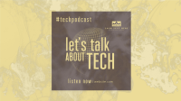 Glass Effect Tech Podcast Animation Design