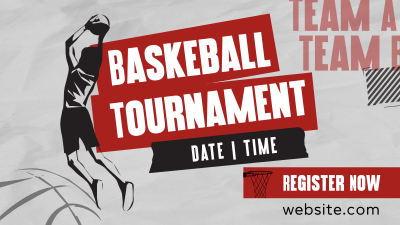 Sports Basketball Tournament Facebook event cover Image Preview