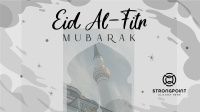 Joyous Eid Al-Fitr Facebook event cover Image Preview