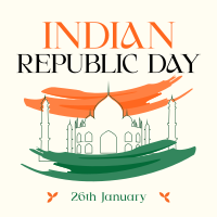 Celebrate Indian Republic Day Instagram post Image Preview
