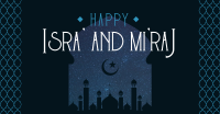 Isra' and Mi'raj Night Facebook Ad Design