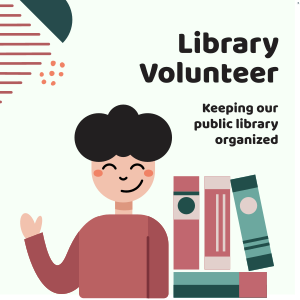 Public Library Volunteer Instagram post