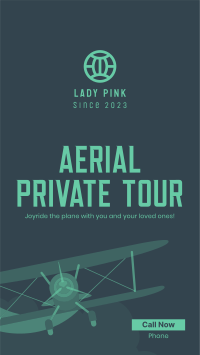 Aerial Private Tour Instagram story Image Preview