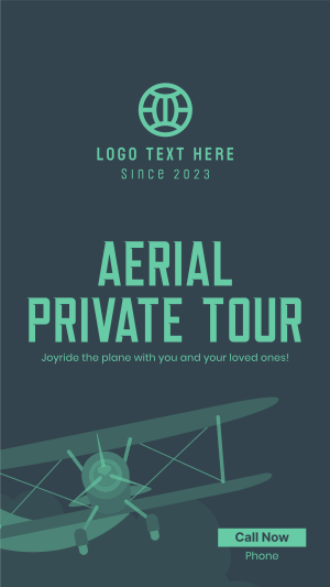 Aerial Private Tour Instagram story Image Preview