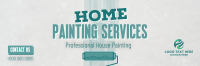 Home Painting Services Twitter Header Design
