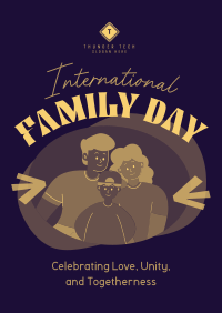 International Family Day Celebration Poster Image Preview