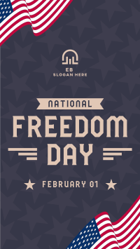 USA Freedom Day Facebook Story Design