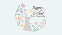 Easter Wreath Facebook event cover Image Preview