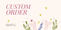 Flower Garden Twitter post Image Preview