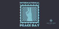 Peace Day Stamp Twitter post Image Preview