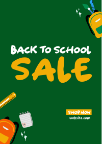 Back to School Sale Poster Image Preview