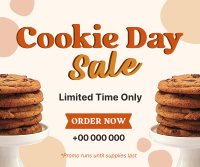 Cookie Day Sale Facebook Post Design