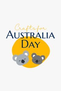 Happy Australia Day Pinterest Pin Design