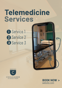 Telemedicine Services Flyer Image Preview