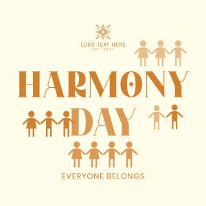 People Harmony Day Instagram post Image Preview