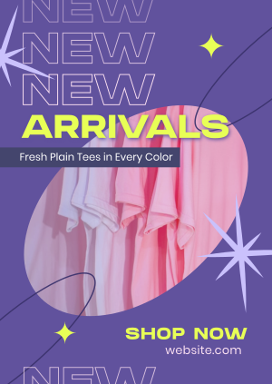 Latest Fashion Arrivals Poster Image Preview