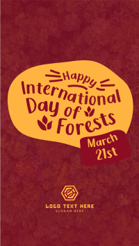 International Day of Forests  Instagram Reel Preview