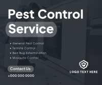 Minimalist Pest Control Facebook Post Design