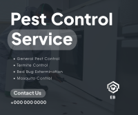 Minimalist Pest Control Facebook Post Image Preview