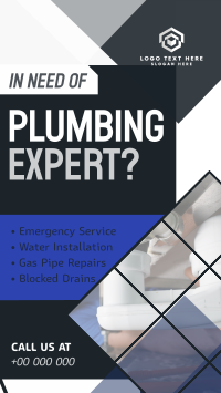 Diamond Plumbing Expert TikTok Video Preview