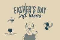 Fathers Day Gift Idea Pinterest Cover Design