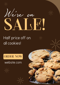 Baked Cookie Sale Poster Image Preview