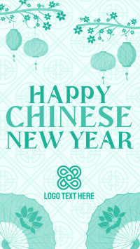 Oriental Chinese New Year YouTube Short Design