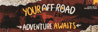 Grunge Off-Road Adventure Twitter Header Design