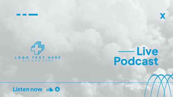 Live Podcast Facebook Event Cover Design Image Preview