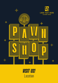 Pawn Shop Retro Letterhead | BrandCrowd Letterhead Maker