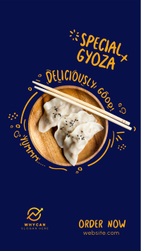 Special Gyoza Facebook story Image Preview