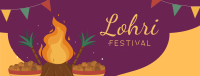 Lohri Festival Facebook cover Image Preview