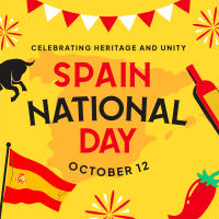 Celebrating Spanish Heritage and Unity Linkedin Post Image Preview