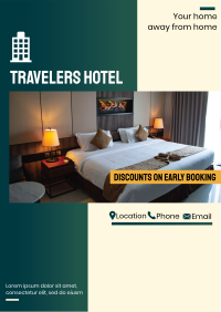 Travelers Hotel Flyer Image Preview