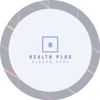 Abstract Line Strokes YouTube Channel Icon Design