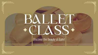 Sophisticated Ballet Lessons Facebook event cover Image Preview