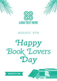 Happy Book Lovers Day Poster Image Preview