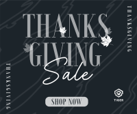 Thanksgiving Autumn Shop Sale Facebook post Image Preview