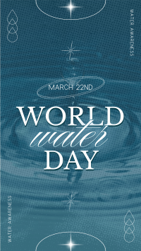 World Water Day Greeting Instagram Reel Design