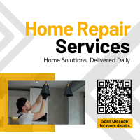Home Repair Services Linkedin Post Design