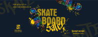 Streetstyle Skateboard Sale Facebook Cover Design
