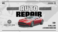 Auto Repair Service Facebook event cover Image Preview