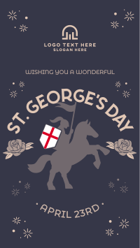 England St George Day TikTok Video Preview