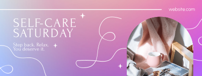 Luxurious Self Care Saturday Facebook cover Image Preview