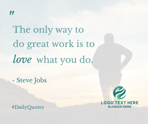 Love What You Do Facebook post Image Preview