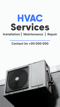Excellent HVAC Services for You Instagram story Image Preview