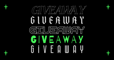 Heavy Metal Giveaway Facebook ad Image Preview